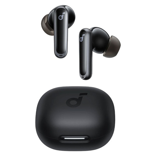 هدفون بلوتوثی انکر مدل Soundcore P40i با نویز کنسلینگ فعال (ANC)، نویز کنسلینگ (ENC)، درگاه شارژ USB Type-C، دارای 6 میکروفون داخلی با بهرهگیری از هوش مصنوعی، پشتیبانی از فرمان لمسی، مقاوم در برابر آب