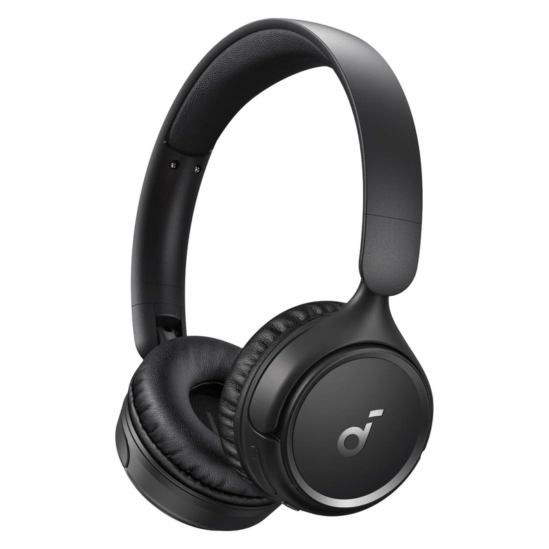 هدفون بلوتوثی انکر مدل Soundcore H30i بدون قابلیت نویز کنسلینگ، درگاه شارژ USB Type-C، دارای میکروفون داخلی با کیفیت بالا، مجهز به فناوری BassUp، مقاومت در برابر رطوبت و عرق