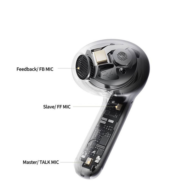 هدفون بلوتوثی کیو سی وای مدل +AilyBuds Pro با نویز کنسلینگ میکروفون (ENC)