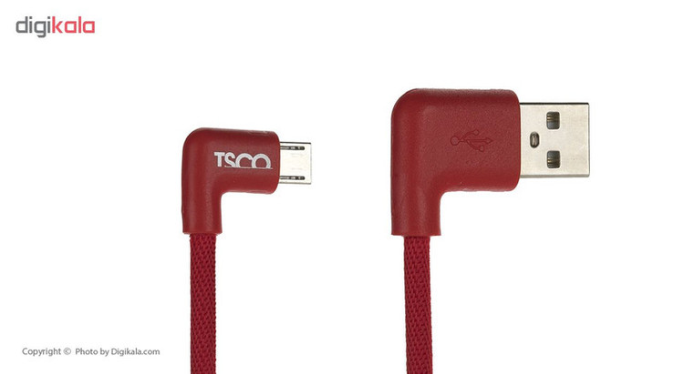 کابل تبدیل USB به microUSB تسکو مدل TC 59N طول 0.2 متر
