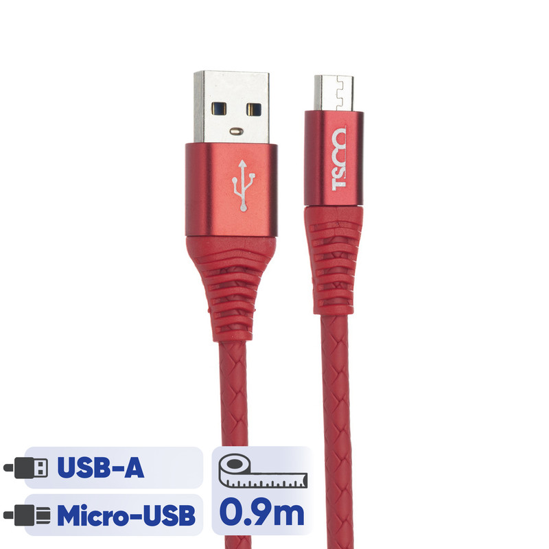 کابل تبدیل USB به microUSB تسکو مدل TC 50 طول ا متر