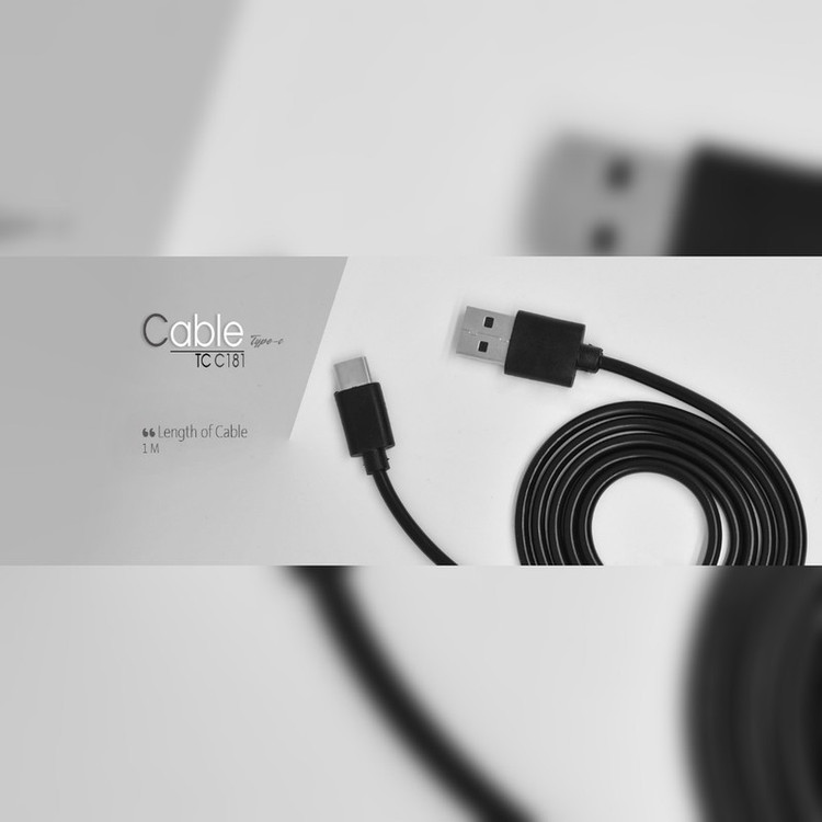 کابل تبدیل USB به USB-C تسکو مدل TCC181 طول 1 متر