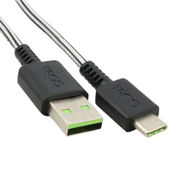 کابل تبدیل USB به USB-C تسکو مدل TCC302 طول 1 متر
